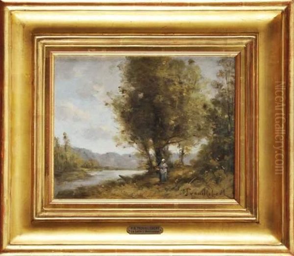 Femme Au Bord De La Riviere - view 1