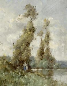Lavandiere Au Bord De L'eau Lavandiere Au Bord De L'eau