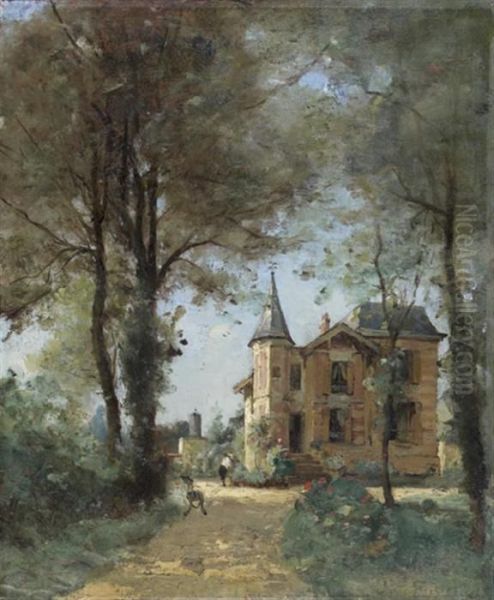 Chateau Dans Un Parc - view 1