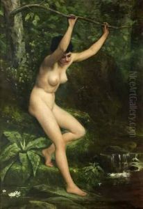 Sur Sa Toile D'origine Sur Sa Toile D'origine