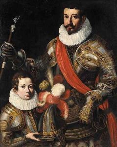 Portrait of a nobleman, as Commander-in-Chief