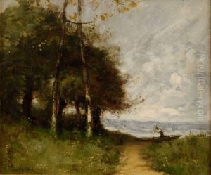 Bord De La Riviere Avec Pecheur
Sur Sa Toile D'origine Bord De La Riviere Avec Pecheur
Sur Sa Toile D'origine