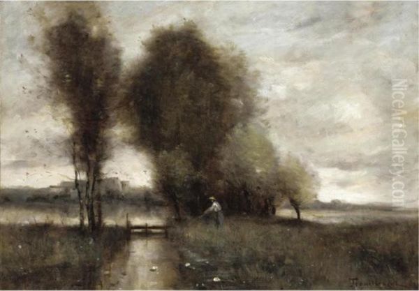 Fishing On The River - view 1