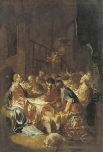 The Last Supper by Martin Johann Schmidt