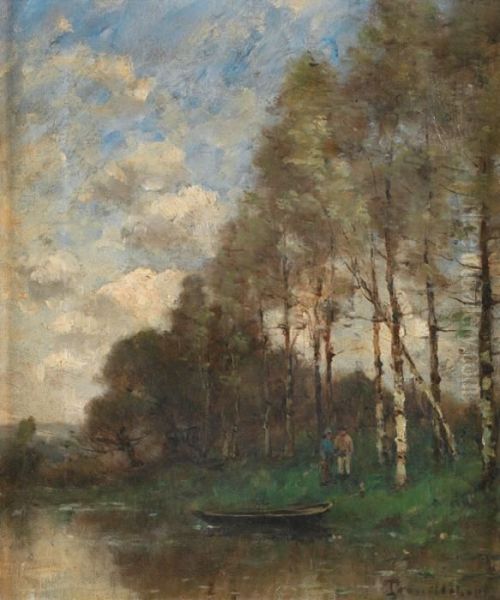 Chasseur Au Bord De L'eau - view 1