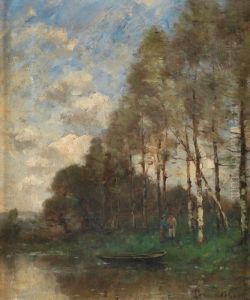 Chasseur Au Bord De L'eau Chasseur Au Bord De L'eau