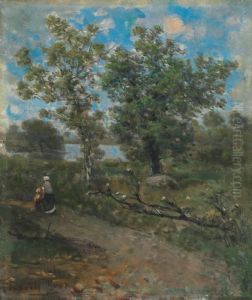 Paysage by Paul Trouillebert