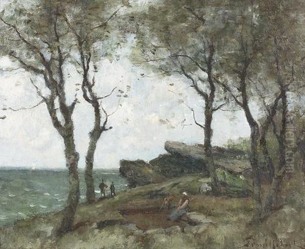 Pecheurs Au Bord De La Mer. - view 1