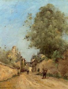 Entry To The Village Of Candes. Entry To The Village Of Candes.
