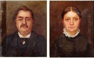 Portrait De Femme - Portrait D'homme Portrait De Femme - Portrait D'homme