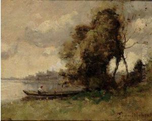 Barque Sur L'etang Barque Sur L'etang