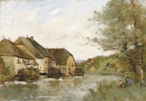 Moulins A Eau Sur La Loue A Ornans