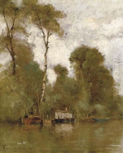 Barques En Bord De Seine - view 1