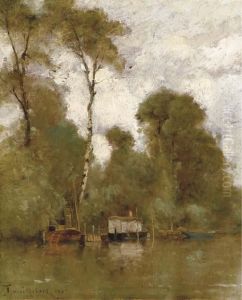 Barques En Bord De Seine Barques En Bord De Seine
