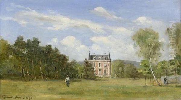 "chateau Dans Un Parc". - view 1