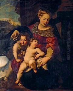 The Madonna and Child with the Infant Saint John the Baptist The Madonna and Child with the Infant Saint John the Baptist