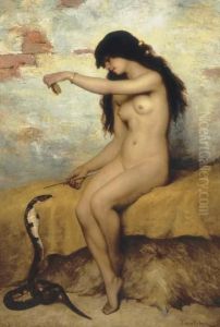 The Snake Charmer by Paul Trouillebert
