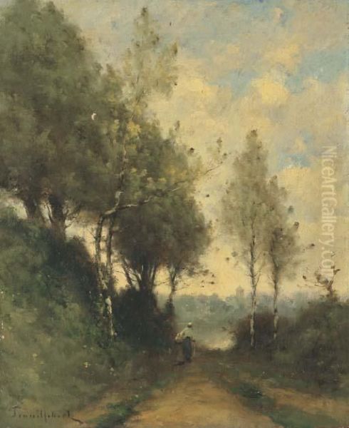 Paysanne Sur Un Chemin - view 1