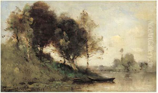 Pecheur En Bord De Riviere - view 1