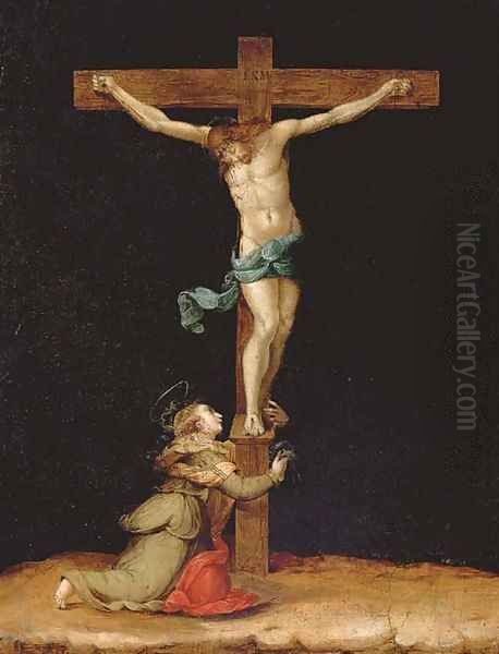 The Crucifixion with Saint Mary Magdalen - view 1