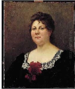 Huile Sur Toile Signee, Dedicacee A Jean-bernard Et Datee 1897 En Haut A Gauche.