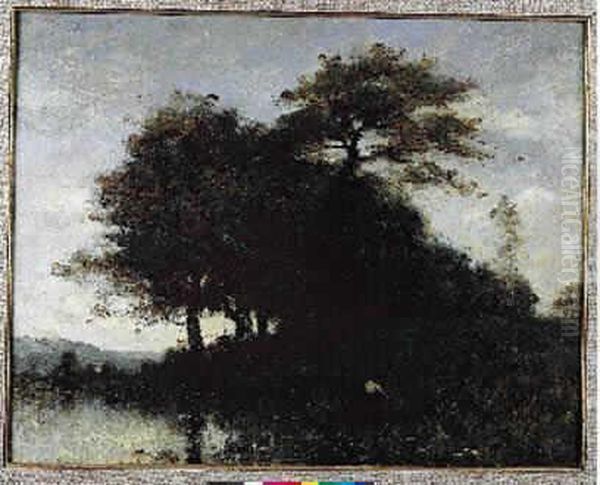Barque Au Bord De L'etang - view 1