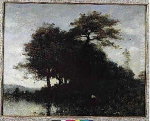 Barque Au Bord De L'etang Barque Au Bord De L'etang