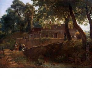 Sunshine And Shadow by Constant Troyon