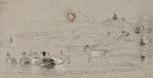 Les Canards by Constant Troyon