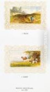 Les Amoureux Contant Fleurette by Constant Troyon