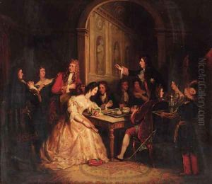 'Snipping off the Lock' from Alexander Pope's poem 'The Rape of the Lock' by Sir Martin Archer Shee