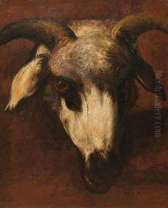 Ram Head Study by Constant Troyon