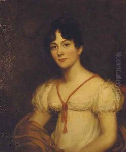 Portrait of Anne Arkwright (1796-1863), nee Wigram by Sir Martin Archer Shee