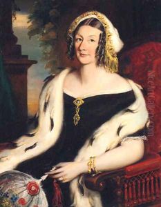 Portrait Of A Lady by Sir Martin Archer Shee