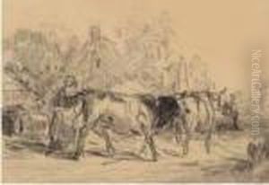 Mucche Al Pascolo by Constant Troyon