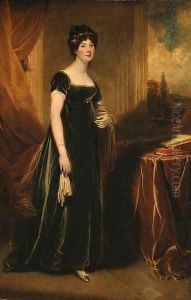 Portrait of Lady Burdett by Sir Martin Archer Shee