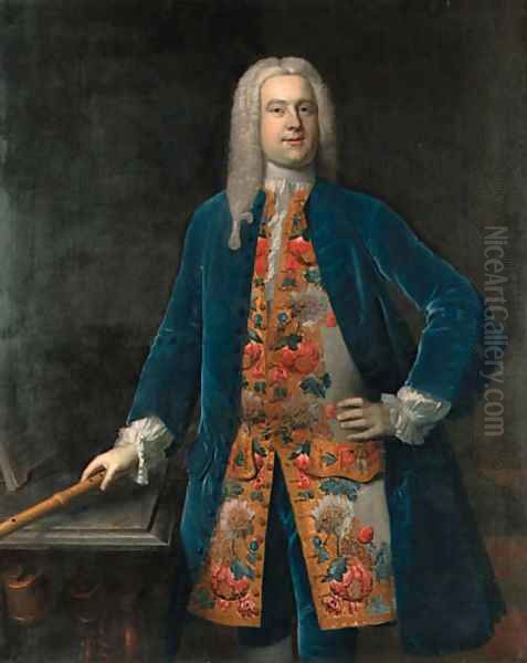 Portrait of a Gentleman, traditionally identified as George Frederick Handel - view 1