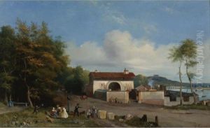 Bois De Saint-cloud by Constant Troyon