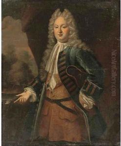 Portrait of a gentleman, traditionally identified as Sir J. E. Wilmott by Stephen Slaughter