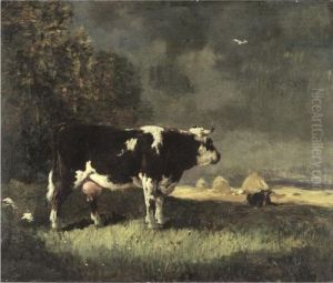Cattle At Pasture by Constant Troyon