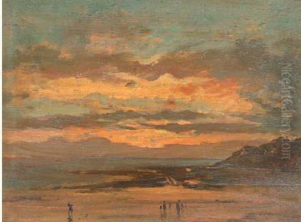Crepuscule, Bord De Mer - view 1