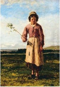 The Country Girl by Constant Troyon