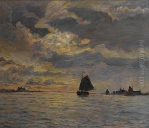Yacht On The Dnieper