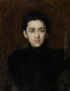 Portret Kobiety [ariadny Trusz?] by Iwan Trusz