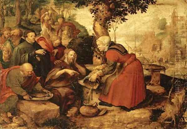 Christ and the Woman of Samaria - view 1