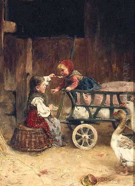 Feeding The Baby - view 1