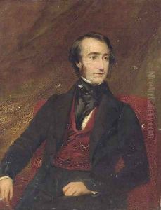 Portrait of Sir Edward Celebrooke by Frederick Richard Say