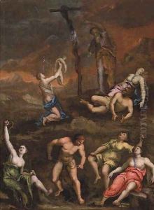 Moses and the Brazen Serpent by Hans Speckhaert