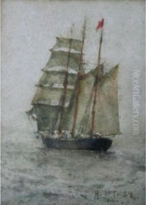 A Three-masted Barque