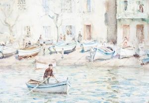 Boats At Cassis Boats At Cassis